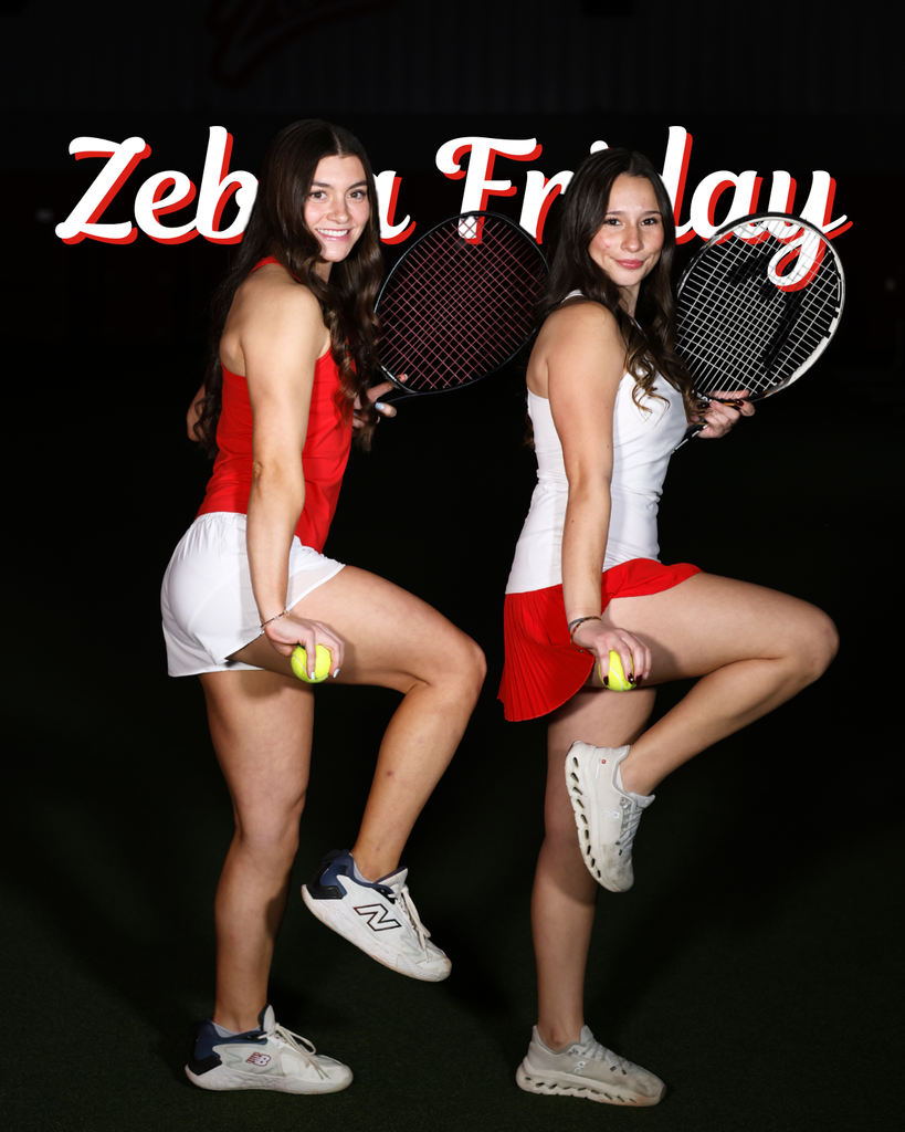 lady zebra tennis players 