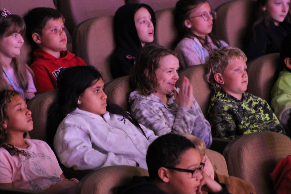 Claremore students enjoying the Tulsa Opera