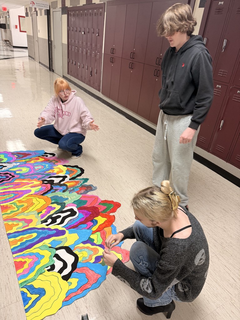 A few weeks ago, we shared our students beginning their “Emotion of Color” projects… and now we’re excited to show the finished result! 🎨  Once each student completed their individual piece, their artwork was brought together to create a collaborative mural of emotions here at CHOICES. Each section represents a unique perspective, showing how color can powerfully express different feelings.  This project not only highlighted creativity, but also encouraged self-expression and a deeper understanding of emotions—both our own and others’.  We are so proud of the effort, creativity, and heart our students put into this meaningful display!