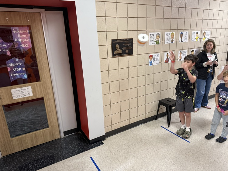 student playing a tossing game