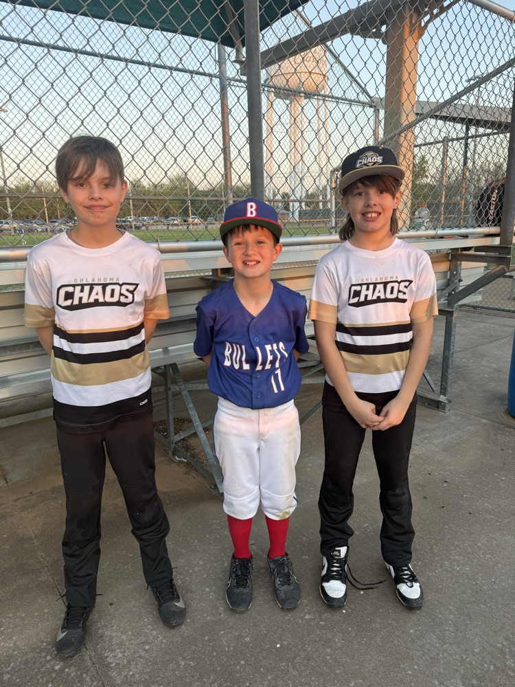 Westside students in baseball uniforms 