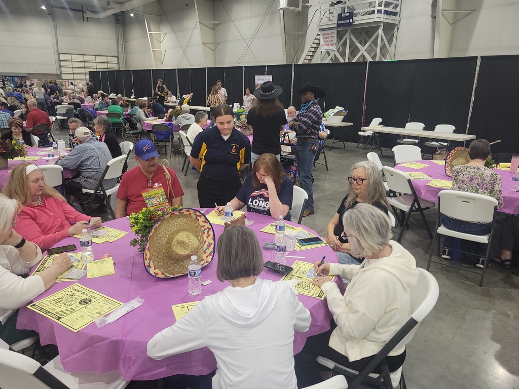 Students helping at Senior Citizen Day