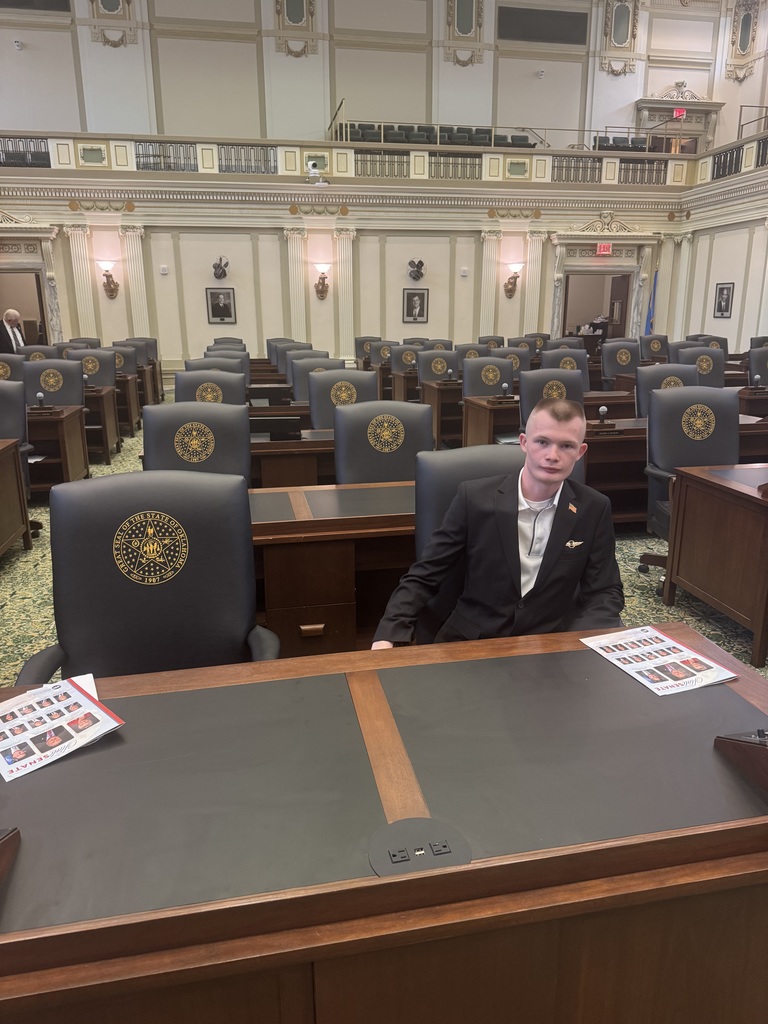 Blake Clark was honored on the floor of the Oklahoma House of Representatives at the State Capitol for his excellence in the classroom, earning recognition as one of the ODAA Students of the Month.  This recognition took place during AERO Oklahoma, the largest aviation gathering in the state, where industry leaders filled the Capitol Rotunda to showcase their work and connect with students. Featured speakers included Governor Kevin Stitt and former NASA Director Jim Bridenstine.  This invitation-only event highlighted some of the state’s top talent, and Blake was called forward as his biography was read and he was recognized on the House floor—an incredible honor and a moment to be proud of.