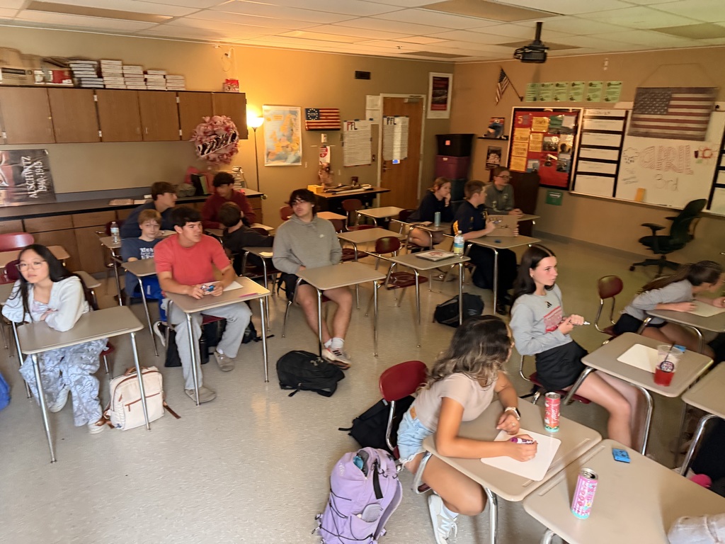 AP Euro students brought the energy with a Jeopardy-style review over Unit 2! Teams of 2–3 went head-to-head, battling it out for points and the title of class champion.  This is just the beginning—after practicing the format together with Unit 1, we’re continuing the competition through all 9 units this semester. At the end, one team will earn the title of ultimate AP Euro Champion. Let the games continue!