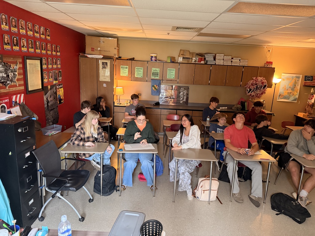 AP Euro students brought the energy with a Jeopardy-style review over Unit 2! Teams of 2–3 went head-to-head, battling it out for points and the title of class champion.  This is just the beginning—after practicing the format together with Unit 1, we’re continuing the competition through all 9 units this semester. At the end, one team will earn the title of ultimate AP Euro Champion. Let the games continue!