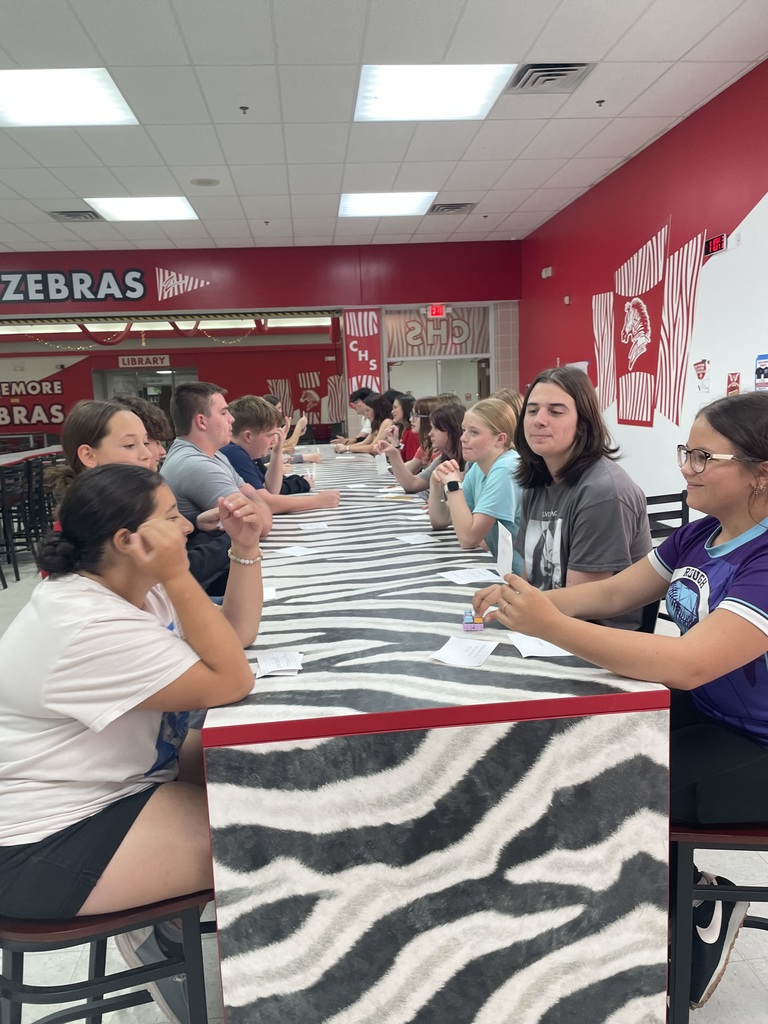 Coach Crenshaw’s Honors Geometry students took a hands-on approach to learning by completing a partner activity focused on surface area of 3D shapes.  Working together, students explored and applied formulas while building a deeper understanding of how surface area works across different figures. A great example of collaboration and active learning in action!