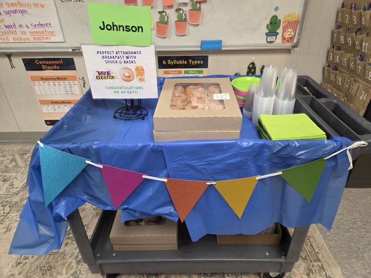 breakfast, perfect attendance 