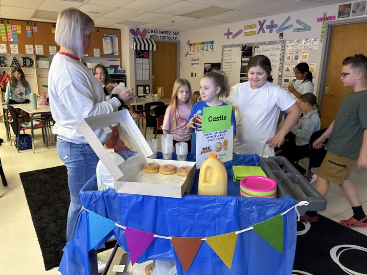 breakfast, perfect attendance