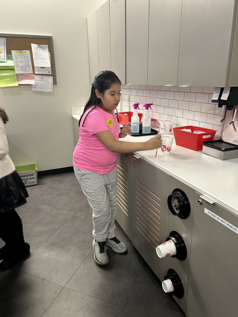 student participating in Biztown