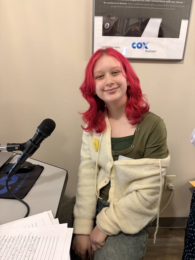 student participating in Biztown
