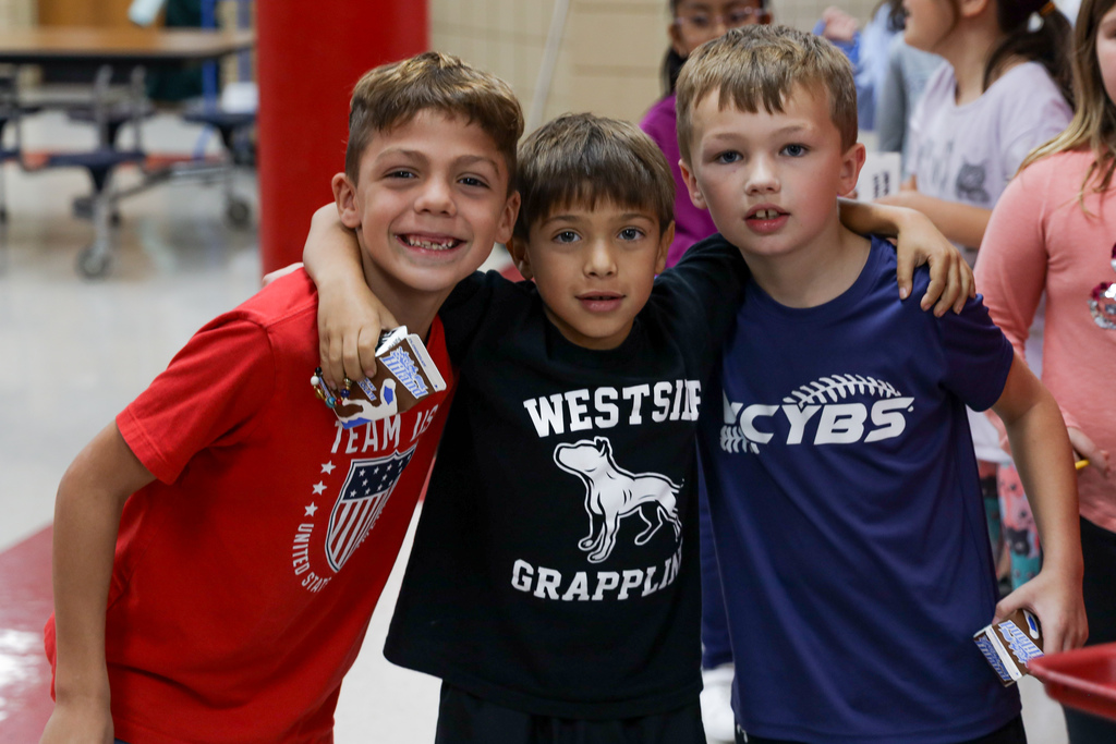 Group photo of westside students