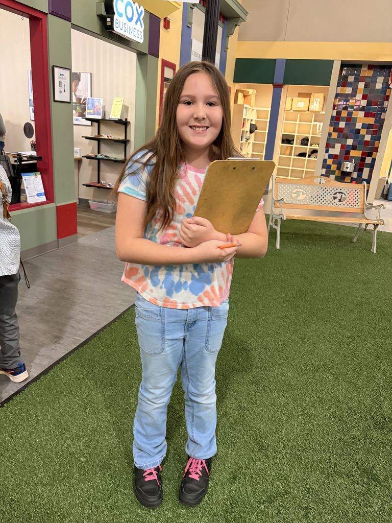 students participating in Biztown