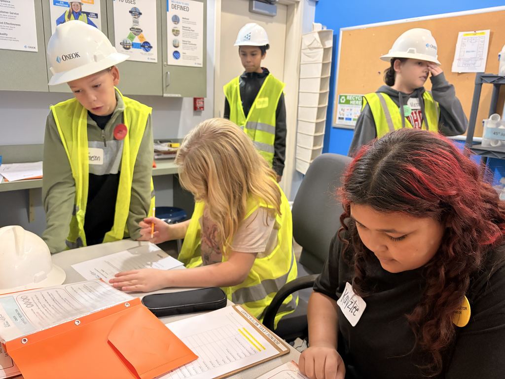 students participating in Biztown