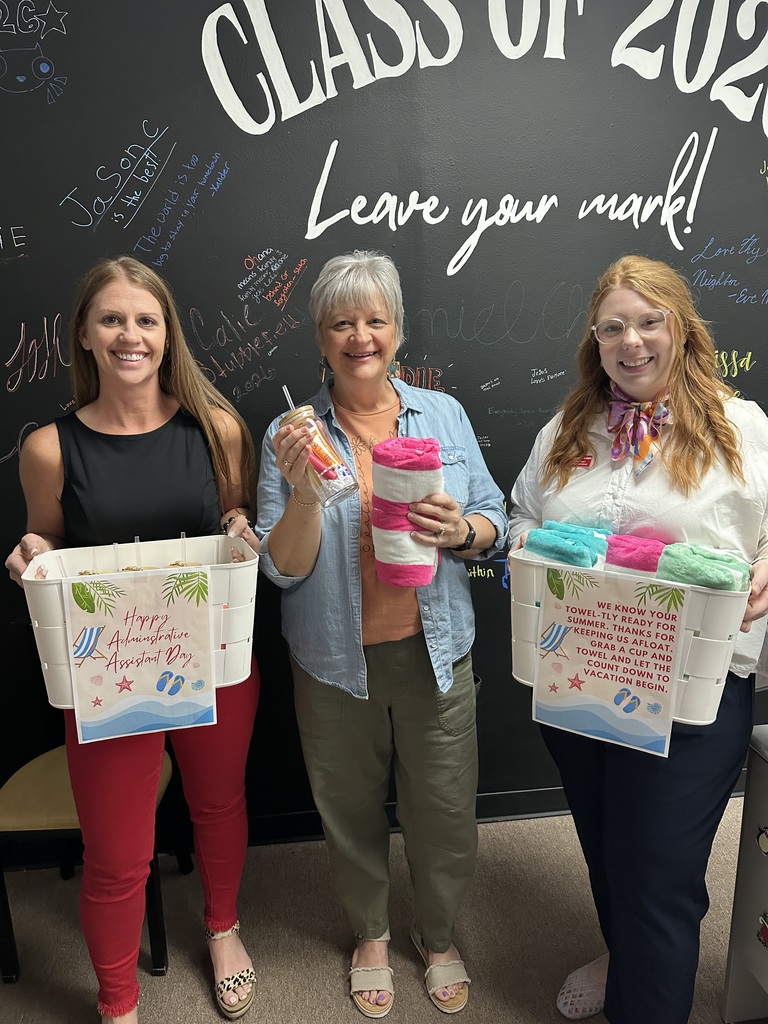 Happy National Administrative Assistant Day to the incredible team that keeps everything running behind the scenes!  Today we’re celebrating the heart of our front office—Mrs. Meisinger, Mrs. Howe, Mrs. Mason, Mrs. Rehanek, Mrs. Vincent, Mrs. Reavis, and Mrs. Huddleston (not pictured). These ladies are so much more than friendly faces at the front desk—they are the steady hands that keep our school afloat each and every day.  From answering countless phone calls and greeting every student, parent, and visitor with a smile, to managing schedules, solving problems on the fly, and handling the unexpected with grace and professionalism—you do it all. Your organization, patience, and dedication do not go unnoticed, even if so much of what you do happens behind the scenes.  You are the first to step in when help is needed, the calm in the middle of chaos, and the glue that holds our school together. Our students, staff, and families are better because of you.  Thank you for everything you do to support our school community—we appreciate you today and every day!