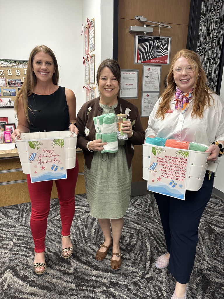 Happy National Administrative Assistant Day to the incredible team that keeps everything running behind the scenes!  Today we’re celebrating the heart of our front office—Mrs. Meisinger, Mrs. Howe, Mrs. Mason, Mrs. Rehanek, Mrs. Vincent, Mrs. Reavis, and Mrs. Huddleston (not pictured). These ladies are so much more than friendly faces at the front desk—they are the steady hands that keep our school afloat each and every day.  From answering countless phone calls and greeting every student, parent, and visitor with a smile, to managing schedules, solving problems on the fly, and handling the unexpected with grace and professionalism—you do it all. Your organization, patience, and dedication do not go unnoticed, even if so much of what you do happens behind the scenes.  You are the first to step in when help is needed, the calm in the middle of chaos, and the glue that holds our school together. Our students, staff, and families are better because of you.  Thank you for everything you do to support our school community—we appreciate you today and every day!