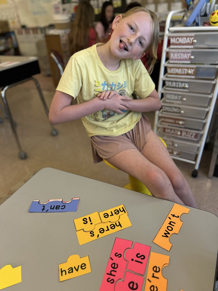 students matching contractions
