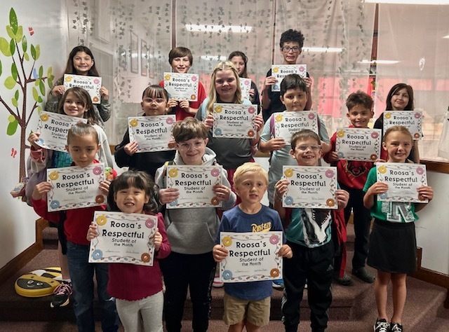 Respect Students of the Month