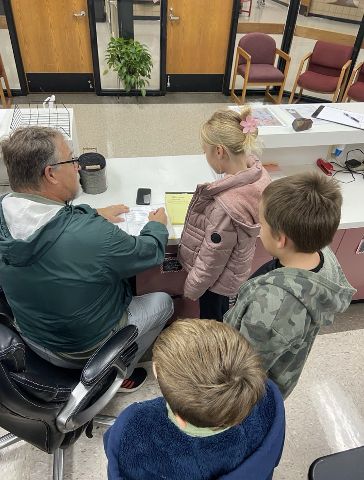 Mr Grisham with students 