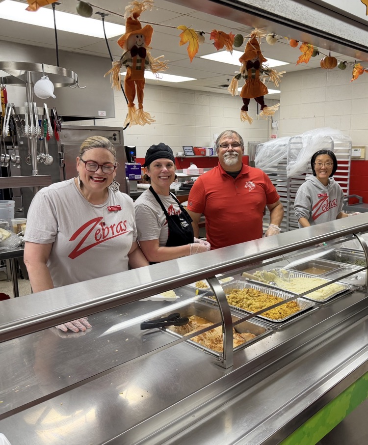 Mr Grisham serving lunch 