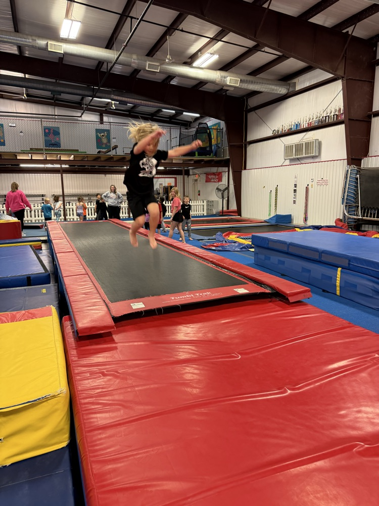 student on mat