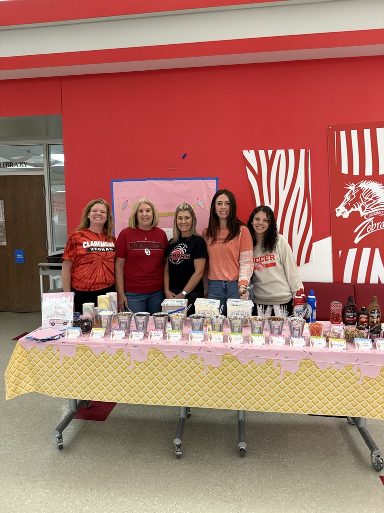 We kicked off Teacher Appreciation a little early last Friday with a fun ice cream sundae bar before PLC team meetings! 🍦 A big thank you to our Sunshine Committee and Counseling Department for putting together such a sweet treat for our staff. We appreciate all you do to make our teachers feel valued!