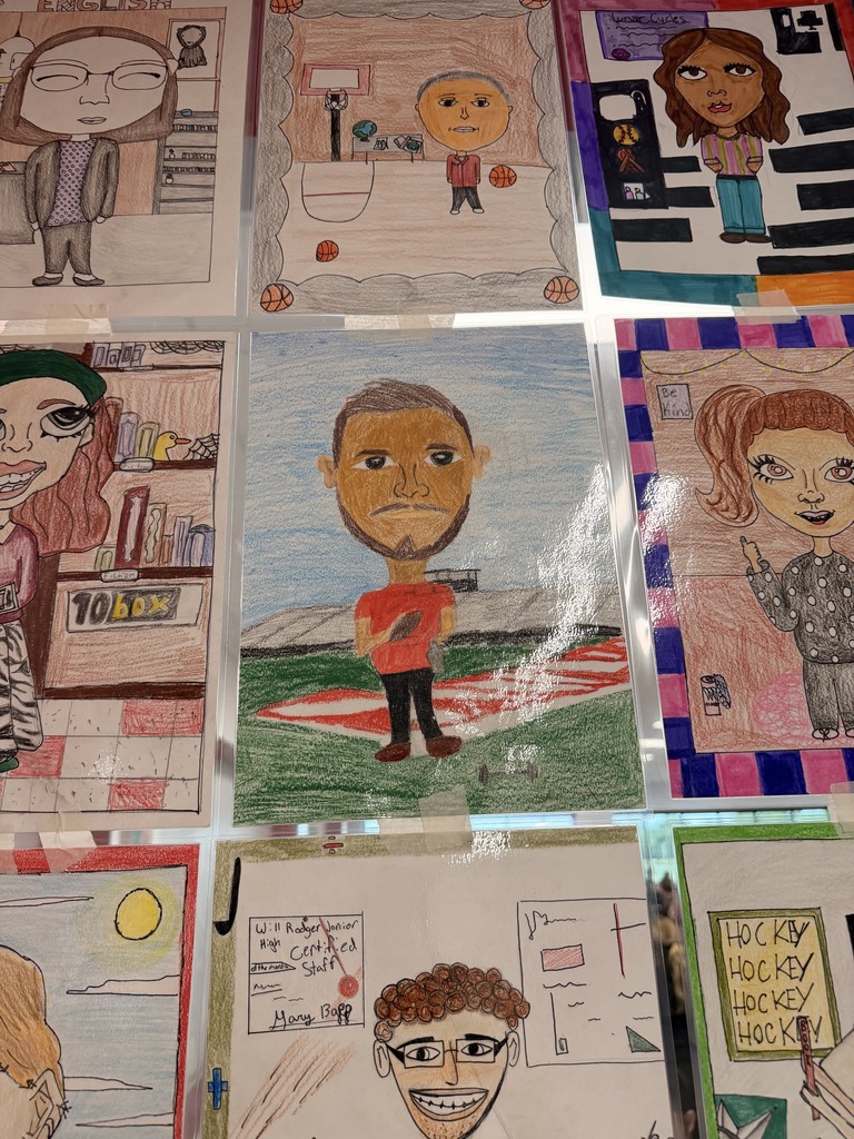 ART STUDENT CARICATURES