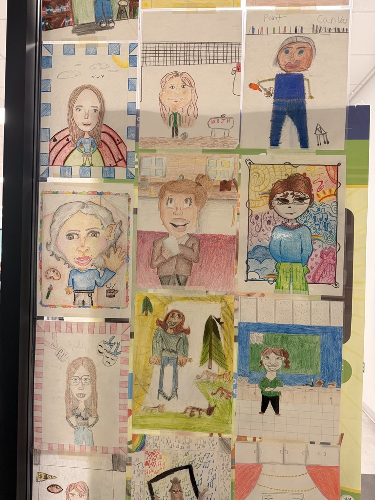 ART STUDENT CARICATURES