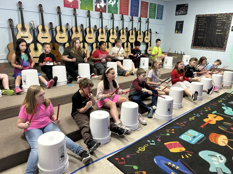 Levesque class on drum buckets