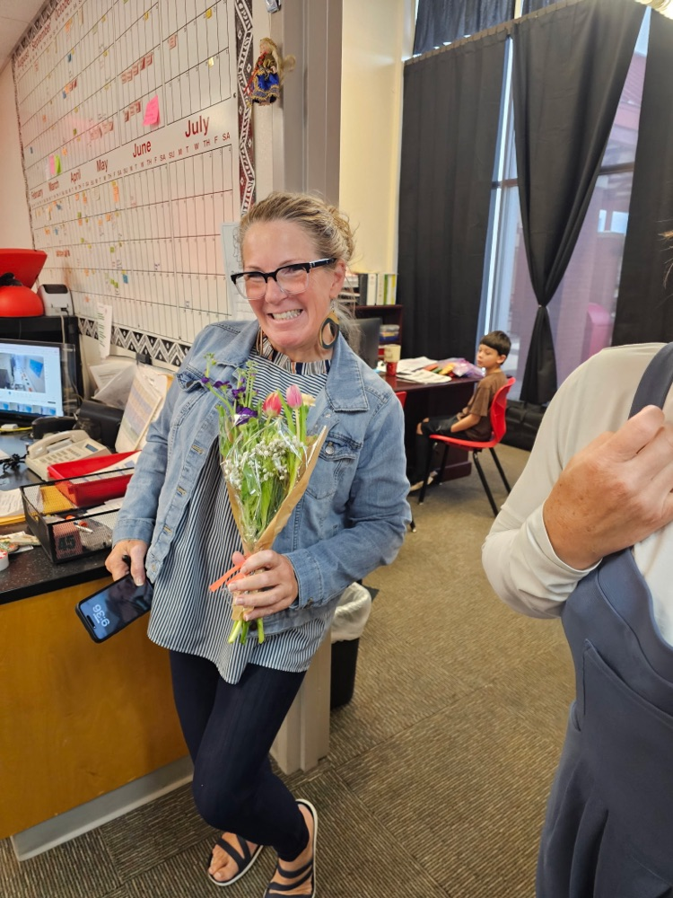flowers for staff