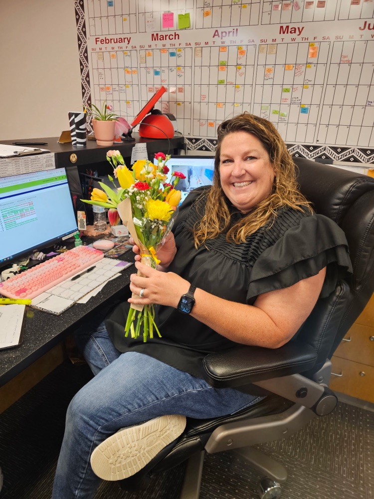 flowers for staff