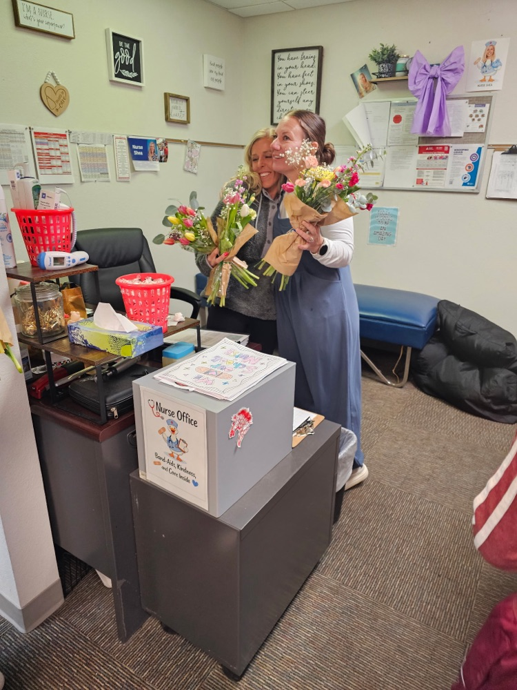 flowers for staff