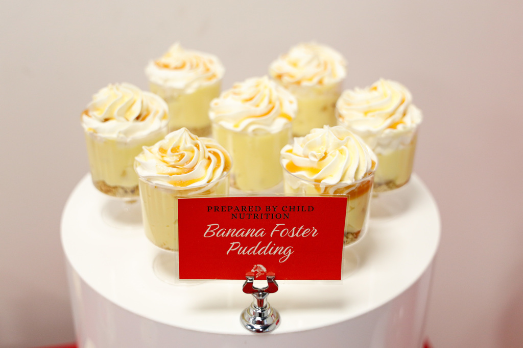 Banana foster pudding