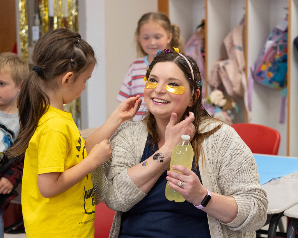 teachers getting pampered at a spa day 
