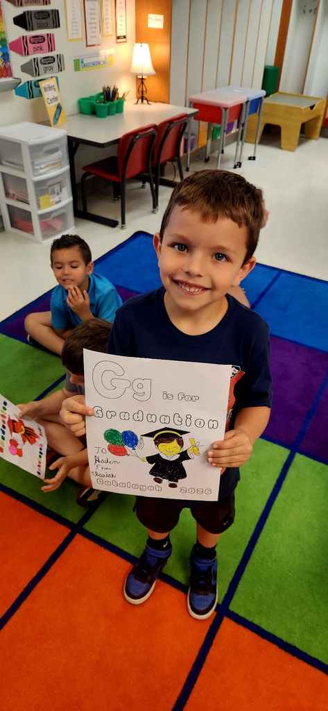 5th graders celebrating kindergarteners 