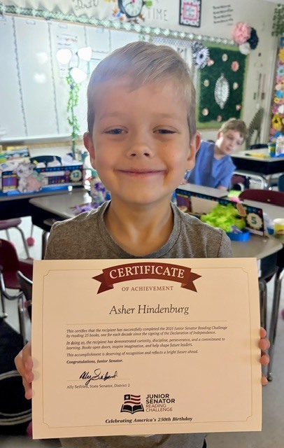 Junior Senator Reading Program