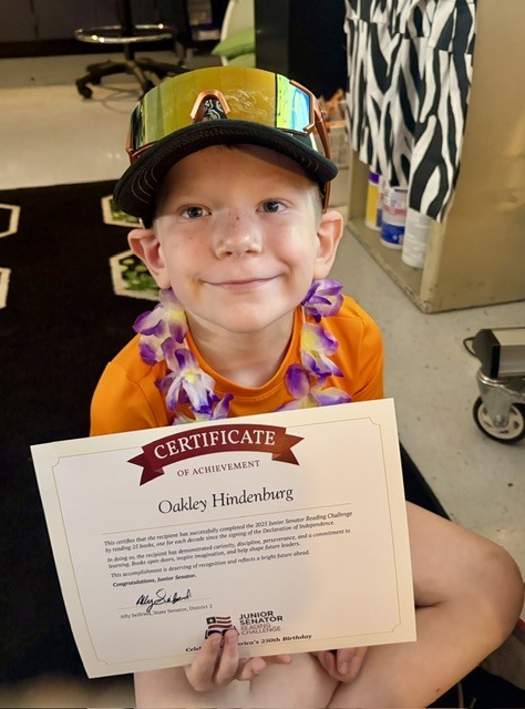 Junior Senator Reading Program