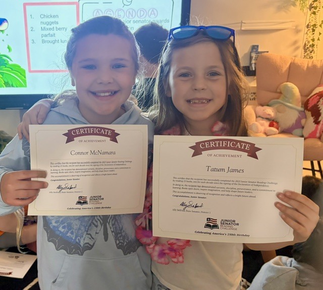 Junior Senator Reading Program
