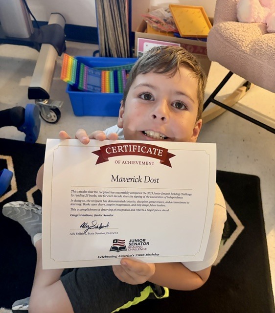 Junior Senator Reading Program