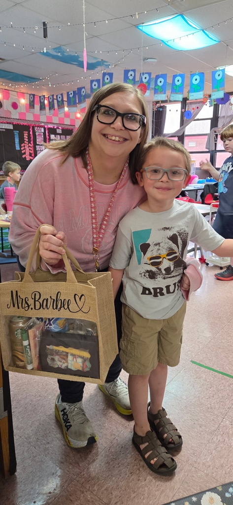 Mrs Barbee with student