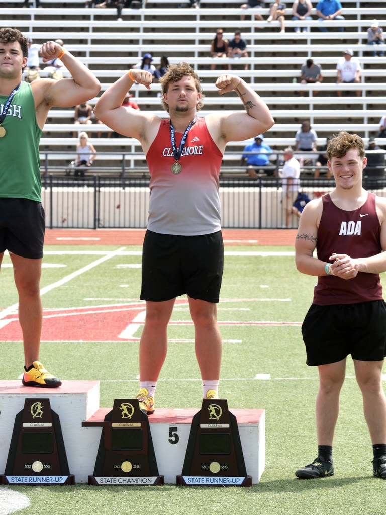 3rd place at track and field state 