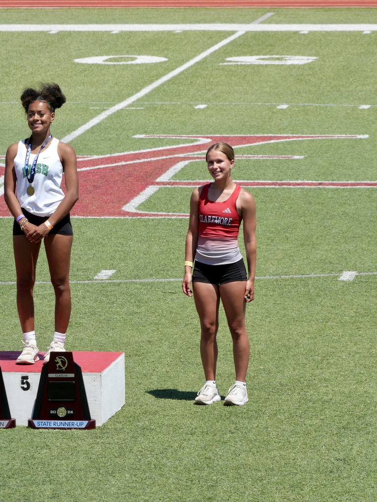 8th at state track and field 