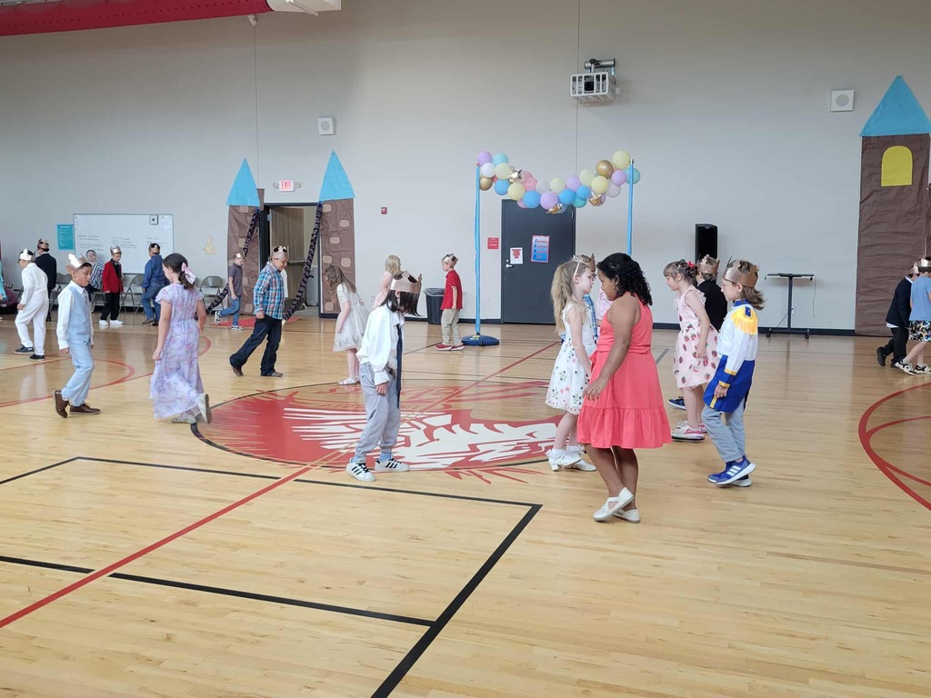 students dancing together for the fairytale ball