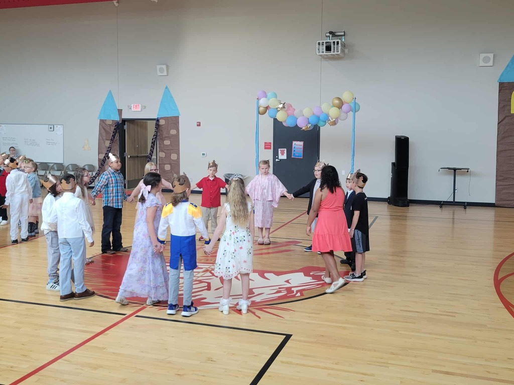students dancing together for the fairytale ball