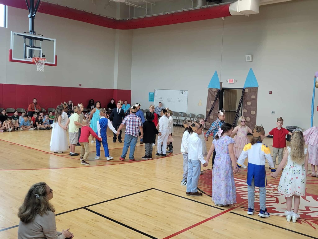 students dancing together for the fairytale ball