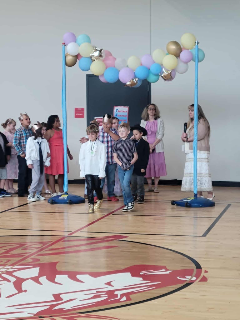 students walking in together for the fairytale ball