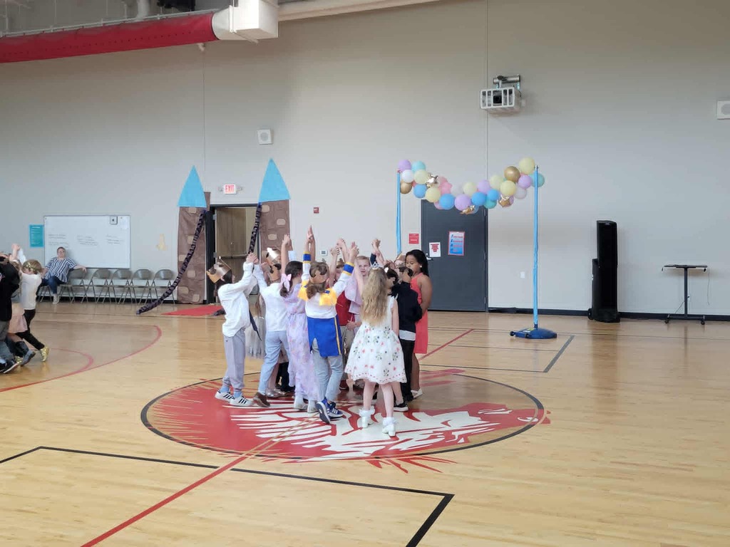 students dancing together for the fairytale ball