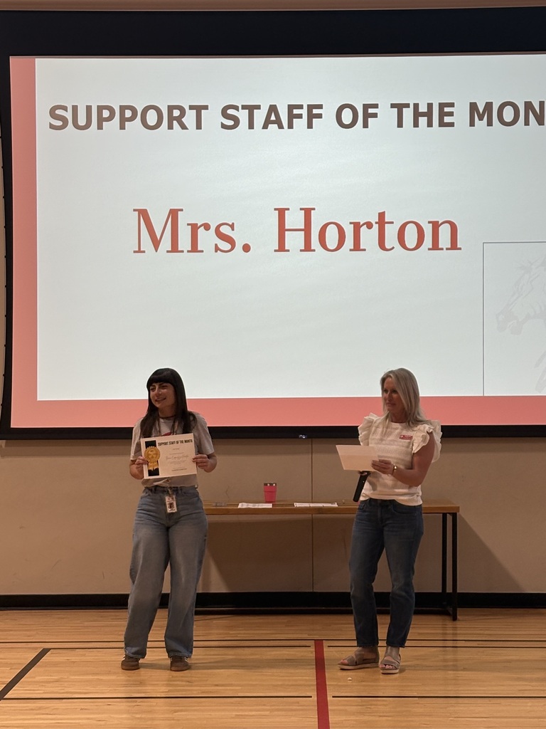 Mrs. Horton smiling