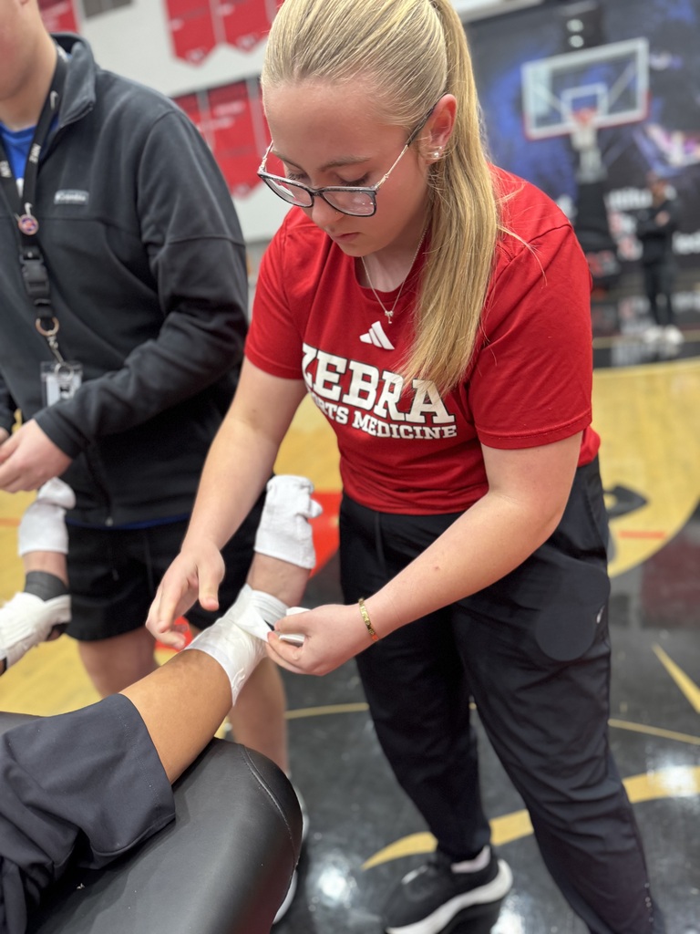Our Athletic Training Student Aides (ATSAs) in the Sports Medicine Program had the opportunity to attend Athletic Training Student Aide Day at Westmoore High School, hosted by the Oklahoma Athletic Trainers’ Association.  Throughout the day, students sharpened and refreshed their skills in wound care, taping techniques, and emergency response situations. They also had the chance to visit with current Master of Athletic Training students from TU, OSU, and UCO to ask questions and learn more about their college experiences and career paths.  The day wrapped up with the exciting “Athletic Training Olympics,” where students were teamed with other ATSAs from across the state to compete in relay-style challenges that showcased their knowledge and skills.  Certified Athletic Trainers Karlee Davis and Dacie Sanders also enjoyed connecting and networking with fellow athletic trainers from across Oklahoma.  Most importantly, our students were able to meet and build relationships with other high school students who share the same passion for sports medicine. We are grateful for opportunities like this that allow our students to grow, learn, and network with future professionals, program directors, MAT students, and athletic trainers from across the state.  We are proud of our students and excited for what the future holds for them!