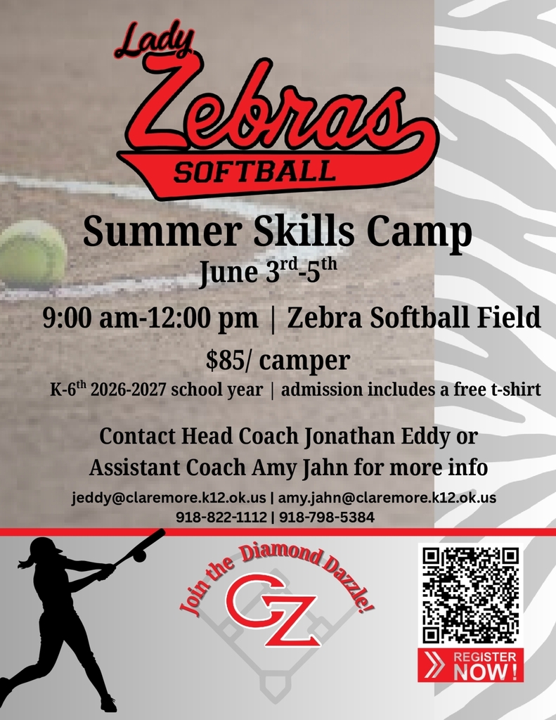 zebra logo and silhouette of softball player