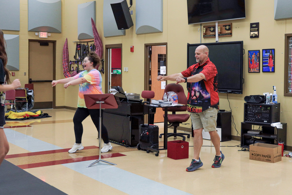 Fine Arts instructors at Show Choir Camp